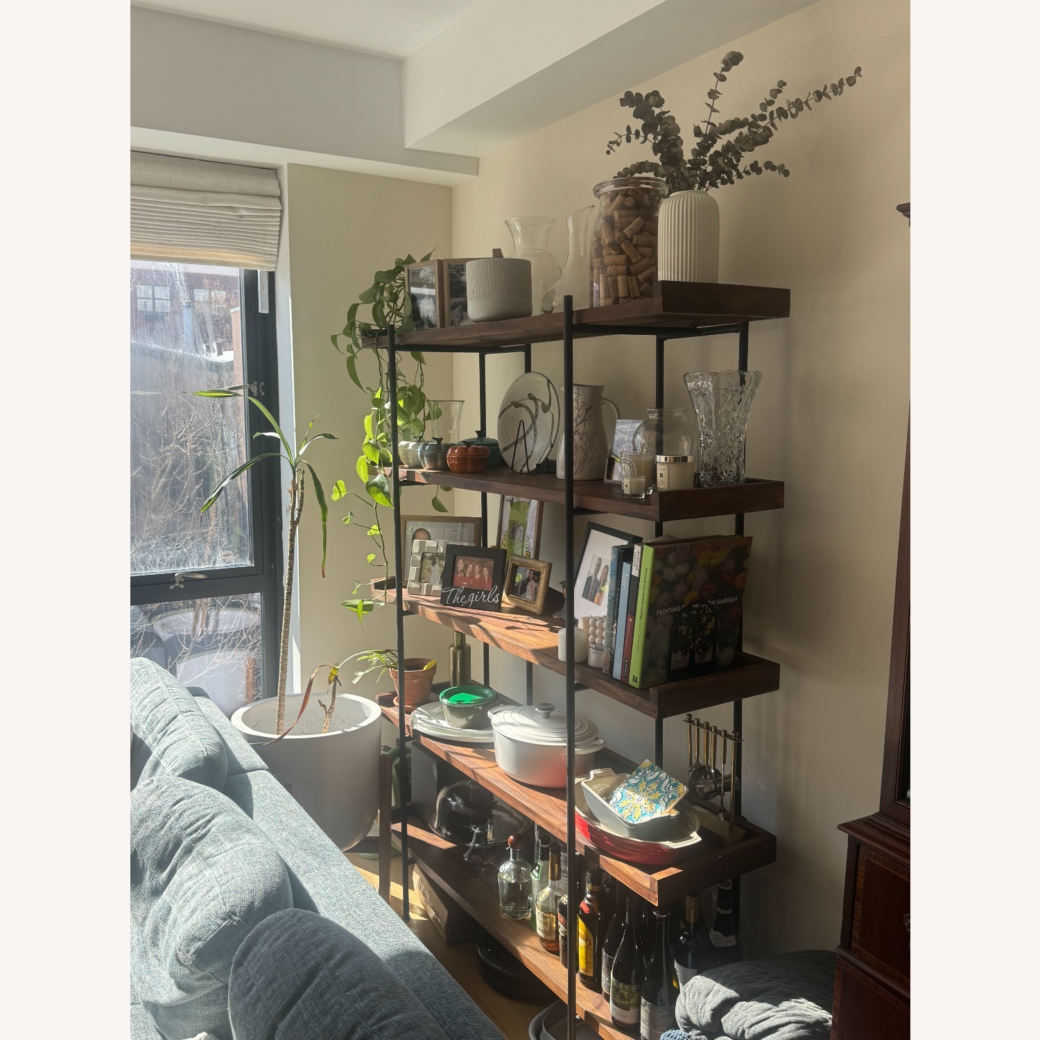 Crate & Barrel Beckett Bookshelf - image-1