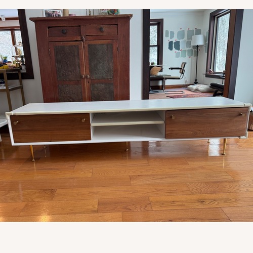 Used Organic Modernism Hd Buttercup Media Storage for sale on AptDeco