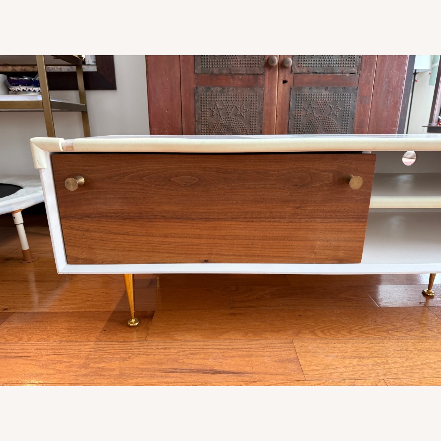 Organic Modernism Hd Buttercup Media Storage - image-1