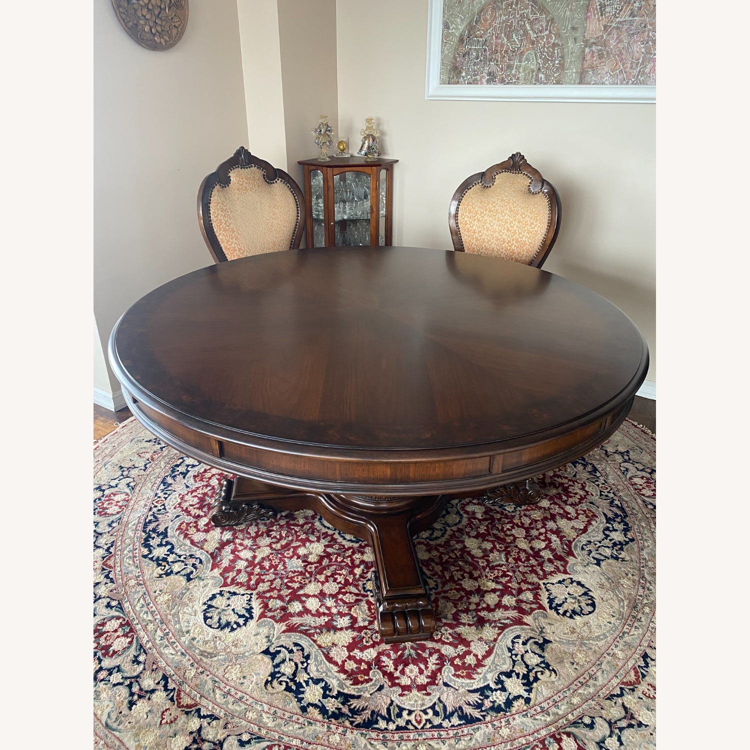 Traditional Wood Dining Chairs - image-1