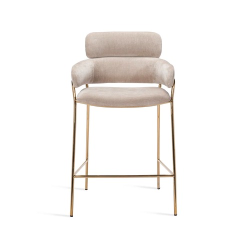 Used Interlude Home Upholstered Counter Stools for sale on AptDeco