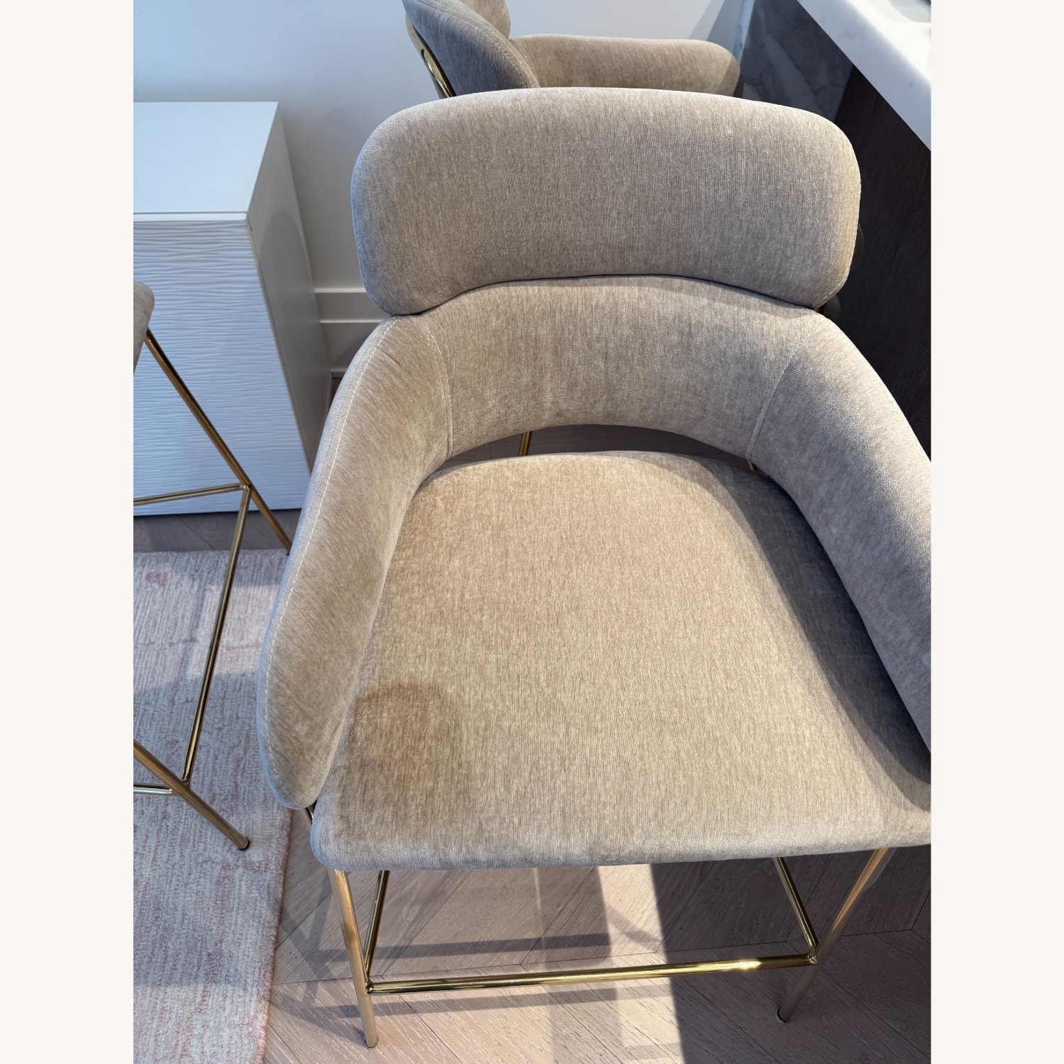 Interlude Home Upholstered Counter Stools - image-7