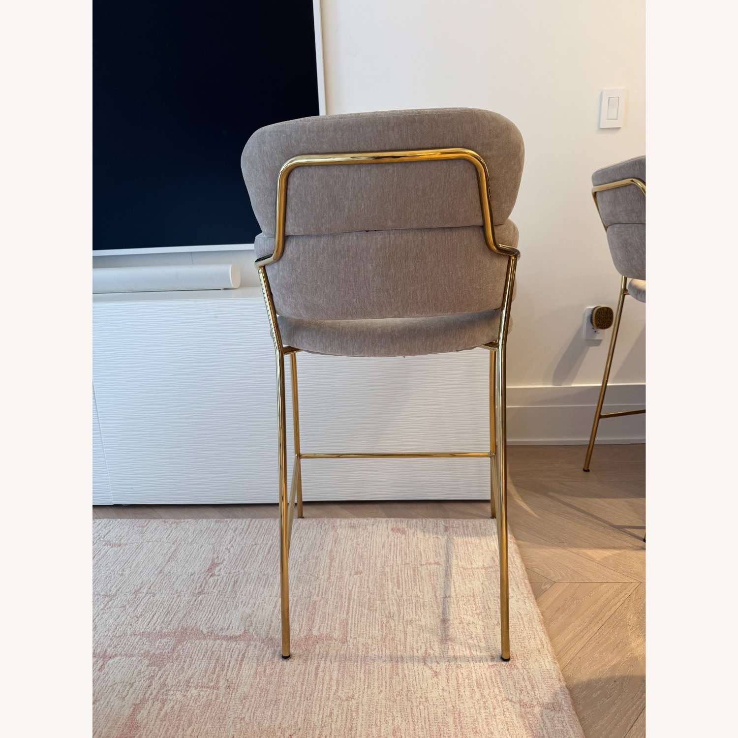 Interlude Home Upholstered Counter Stools - image-5