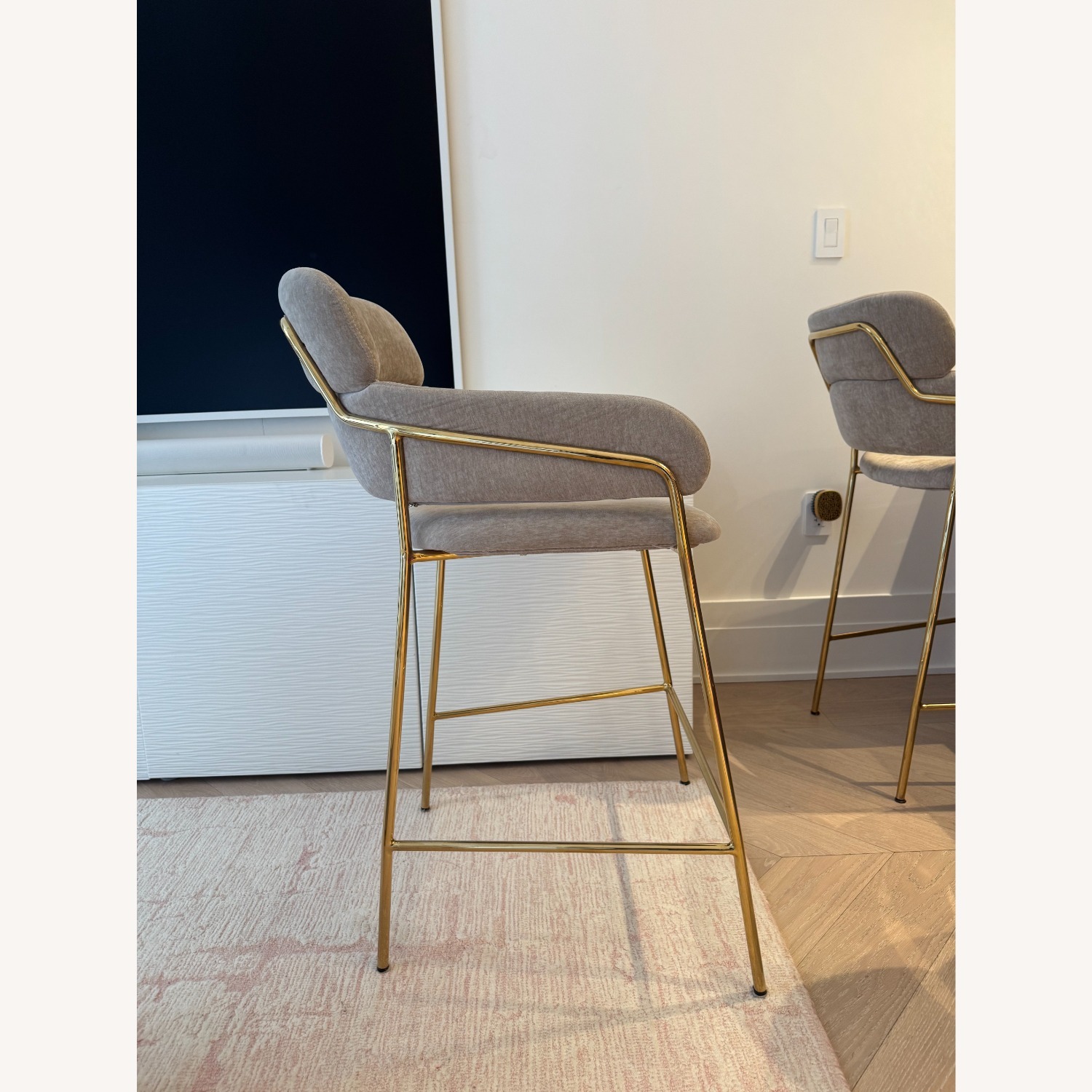 Interlude Home Upholstered Counter Stools - image-4