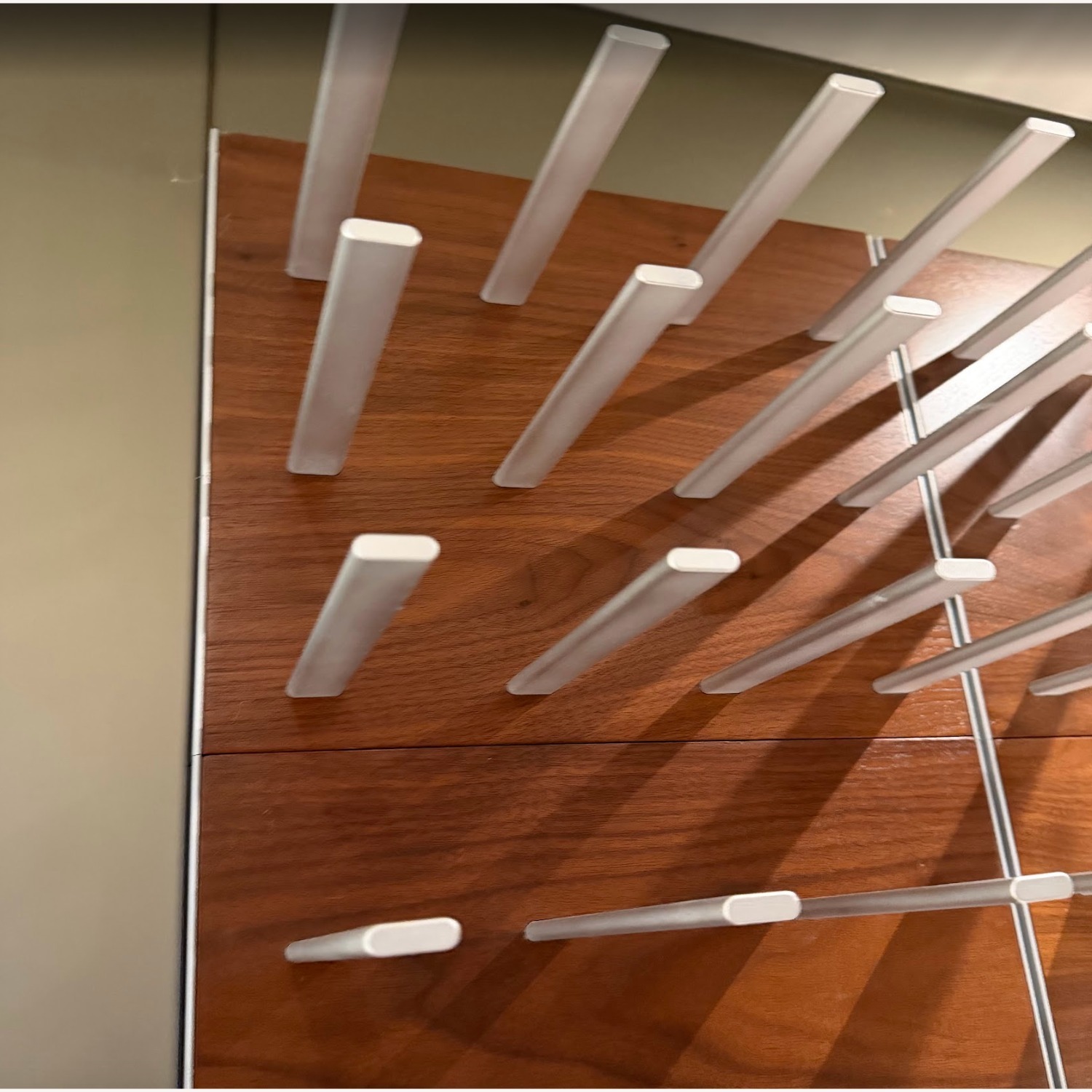 STACT Walnut Designer 504-Bottle Wine Wall - image-2