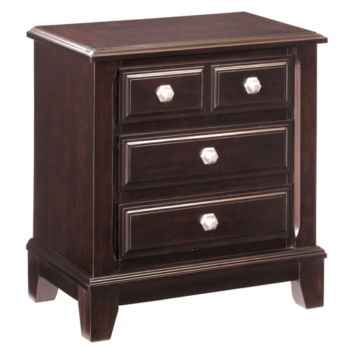 Used Ashley Furniture Ridgley Dark Brown Nightstand for sale on AptDeco
