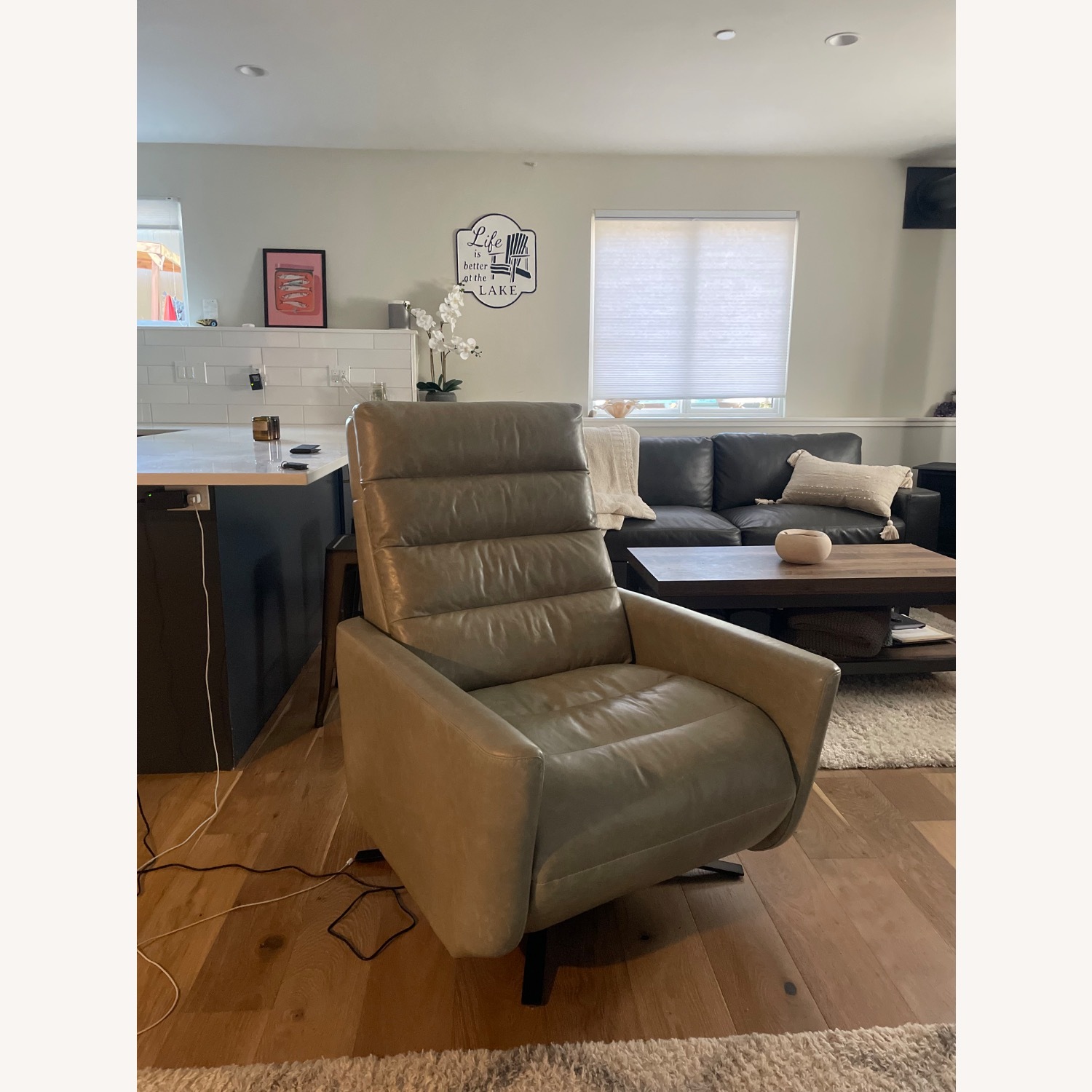 American Leather Comfort Solace Recliner - image-2