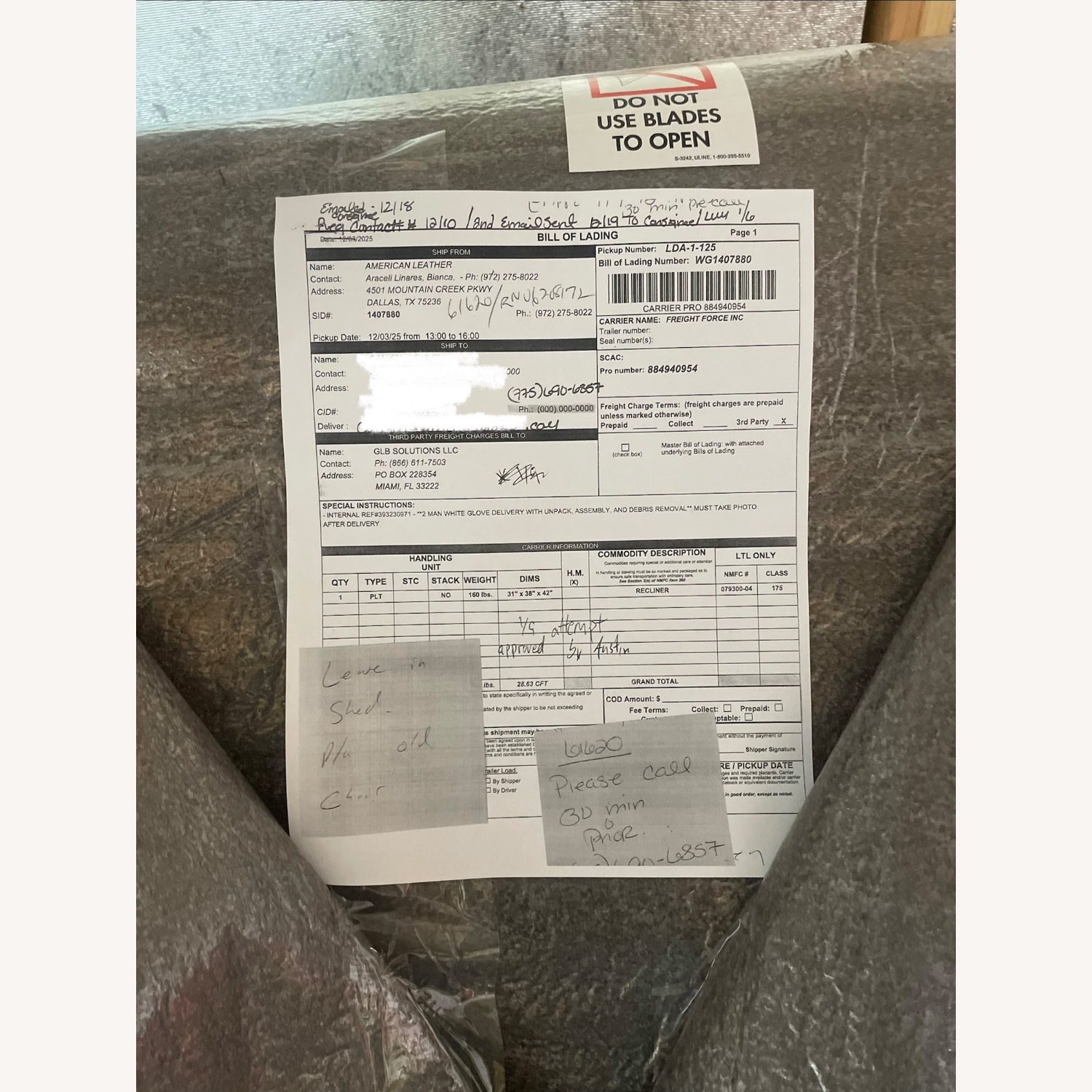 American Leather Comfort Solace Recliner - image-5