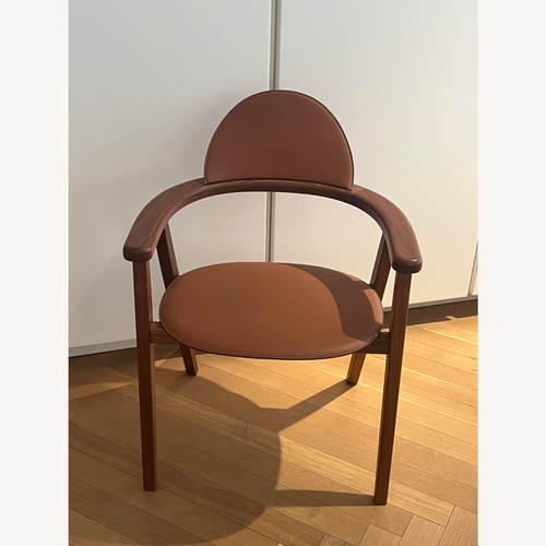 Used Hermes Metiers Light Brown Leather Armchair for sale on AptDeco