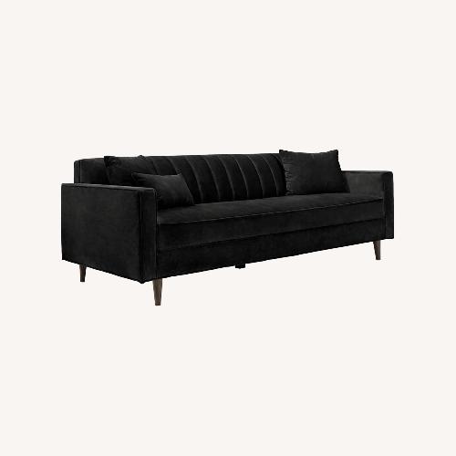 Used Scandinavian Designs Delphine Black Couch  for sale on AptDeco