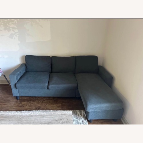 Used Sofas to Go Light Gray 3+ Piece Sectional for sale on AptDeco