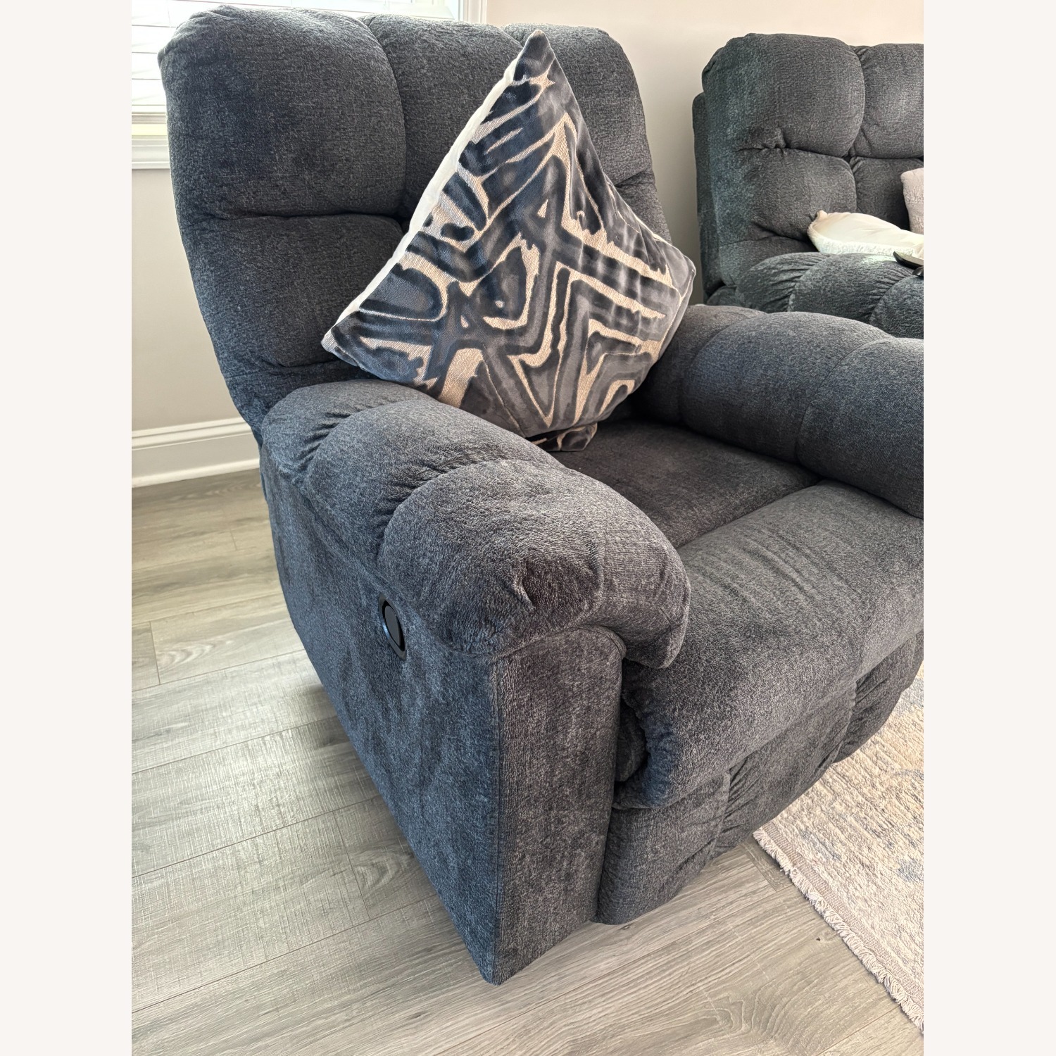 Ashley Furniture Dark Gray Futon - image-5