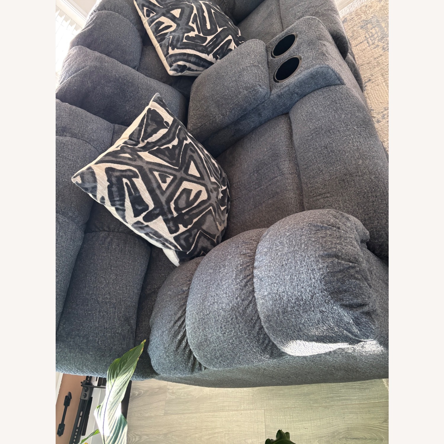 Ashley Fabric Loveseat - image-5