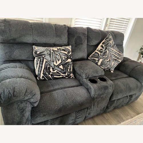 Used Ashley Fabric Loveseat  for sale on AptDeco