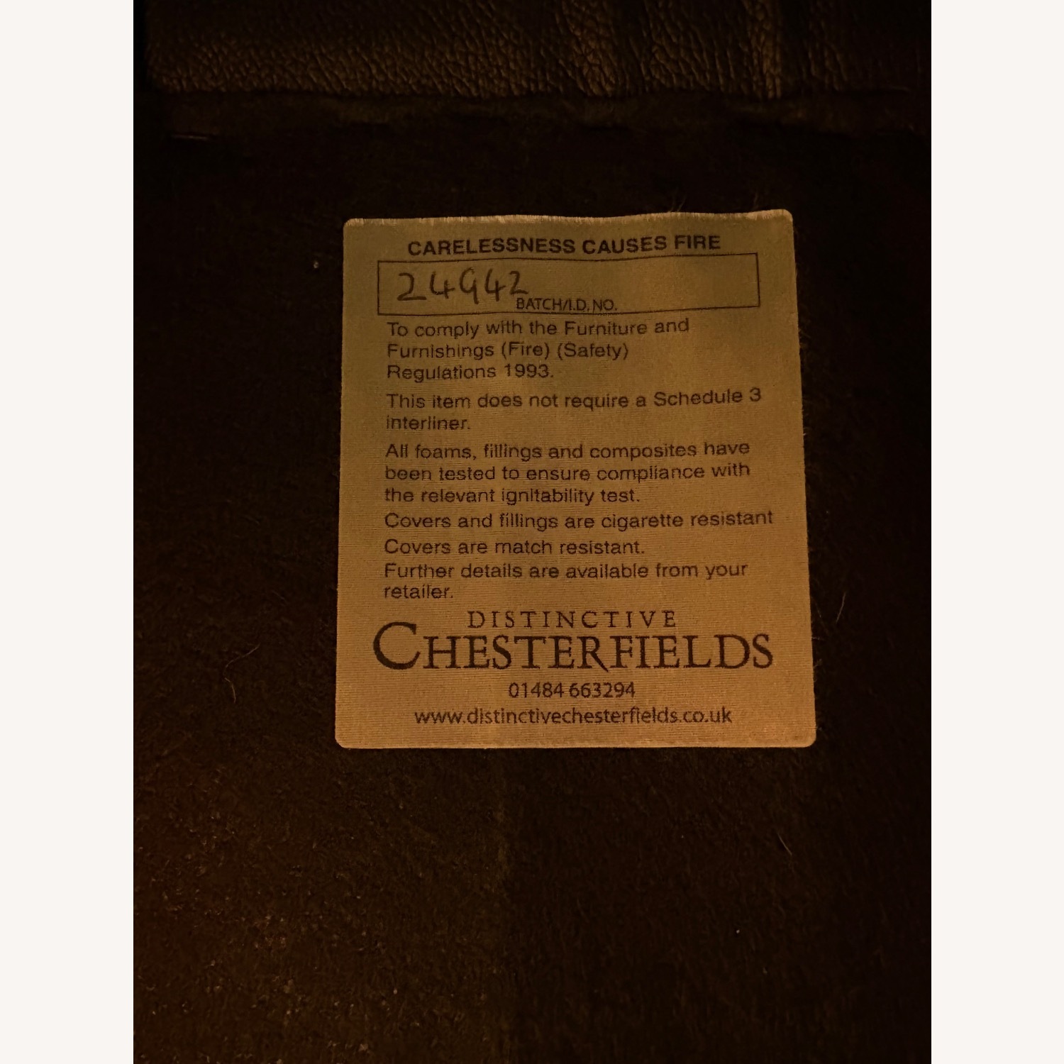 Stringer Ottoman Black Leather Coffee Table - image-7