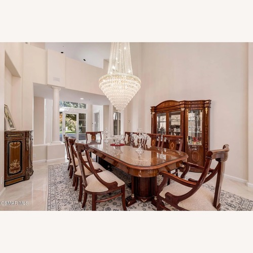 Used Taylor Made Custom Cherrywood Dining Room Set for sale on AptDeco