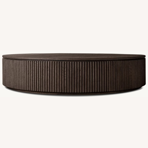 Used Restoration Hardware Byron Coffee Table 60'' Round for sale on AptDeco