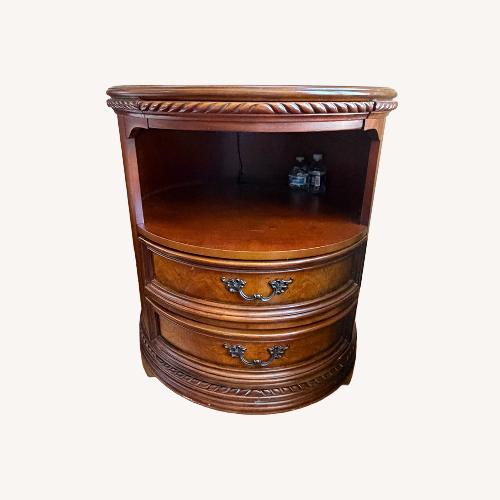 Used Aspen Home Dark Brown Nightstand for sale on AptDeco