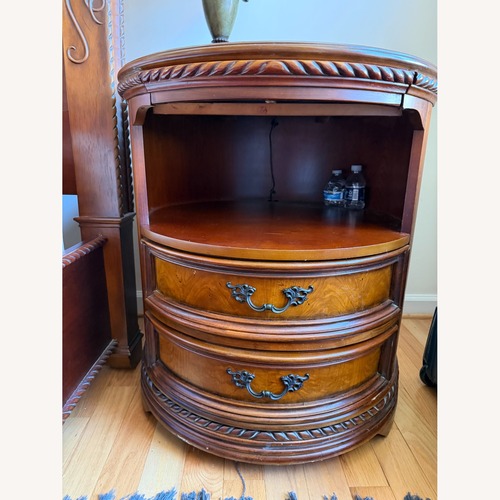 Used Aspen Home Dark Brown Nightstand for sale on AptDeco