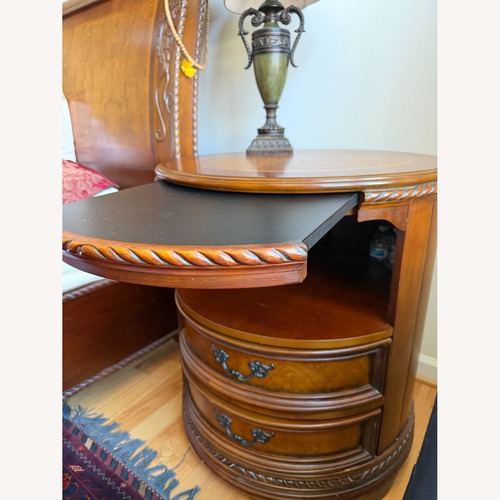 Used Aspen Home Dark Brown Nightstand for sale on AptDeco