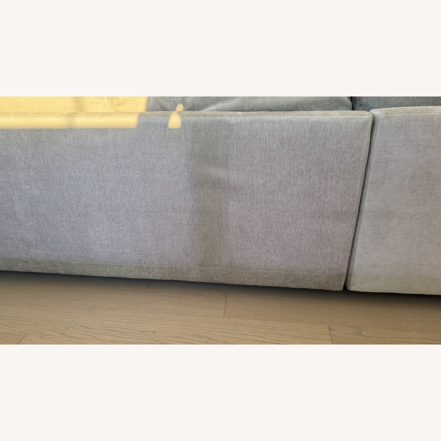 West Elm Haven 2-Piece Chaise Sectional Gray - image-6