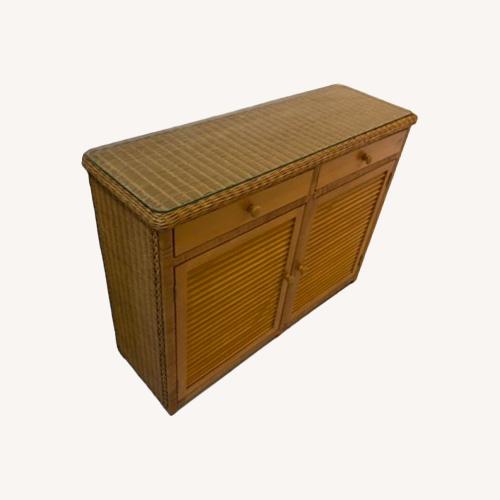 Used Light Brown Side Table for sale on AptDeco