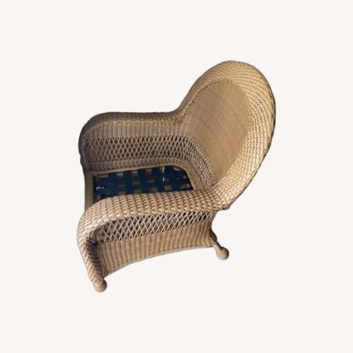 Used Fortunoff Light Brown Patio Furniture for sale on AptDeco