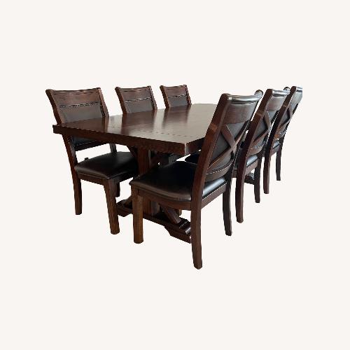 Used Dark Brown Dining Sets for sale on AptDeco