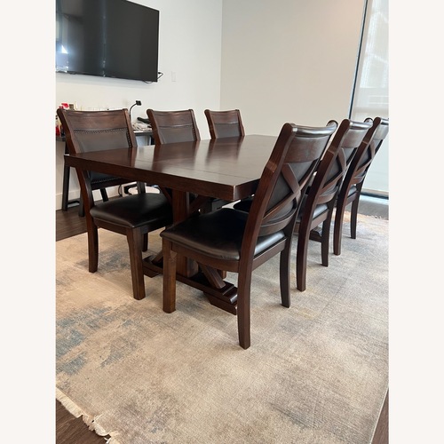 Used Dark Brown Dining Sets for sale on AptDeco