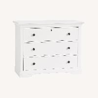 Pottery Barn Kids Larkin White Wood Dresser