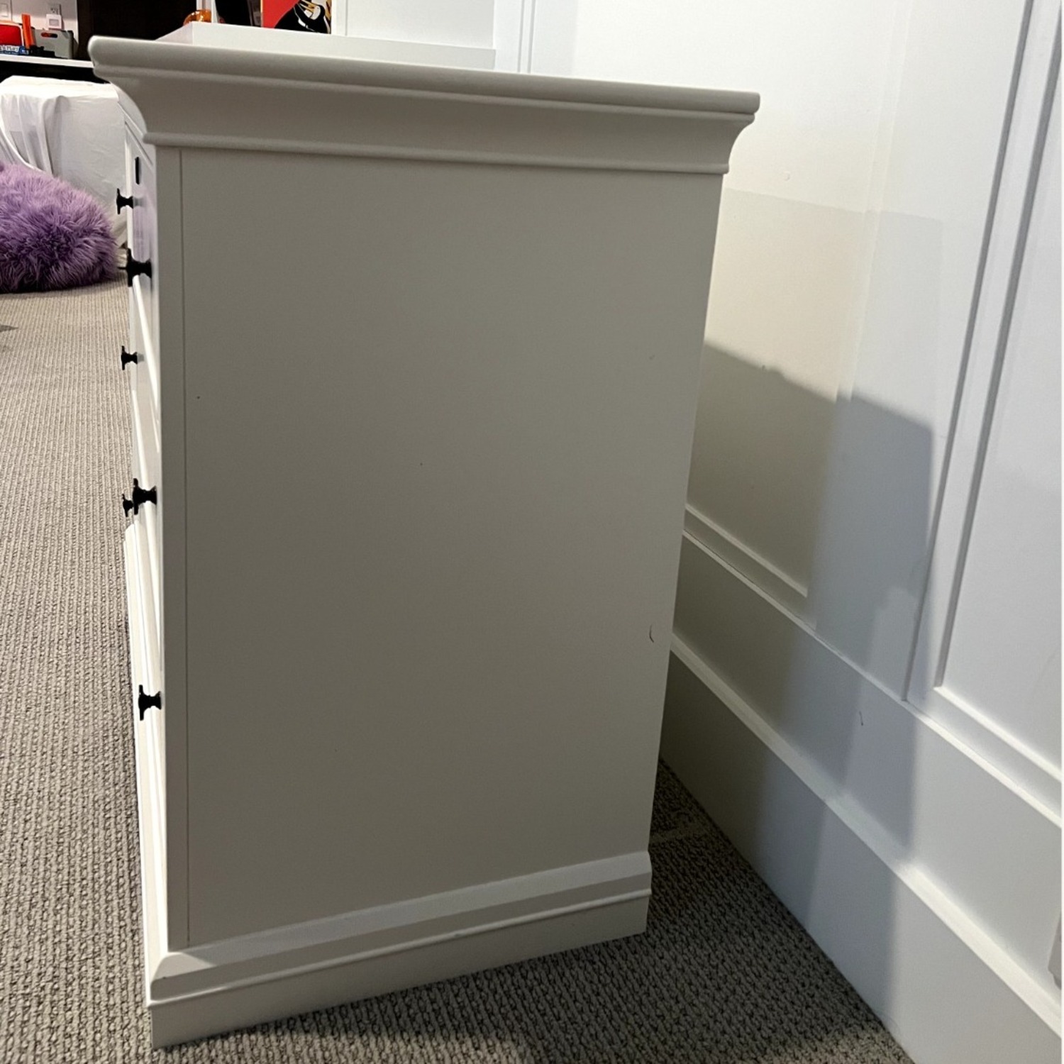 Pottery Barn Kids Larkin White Wood Dresser - image-5