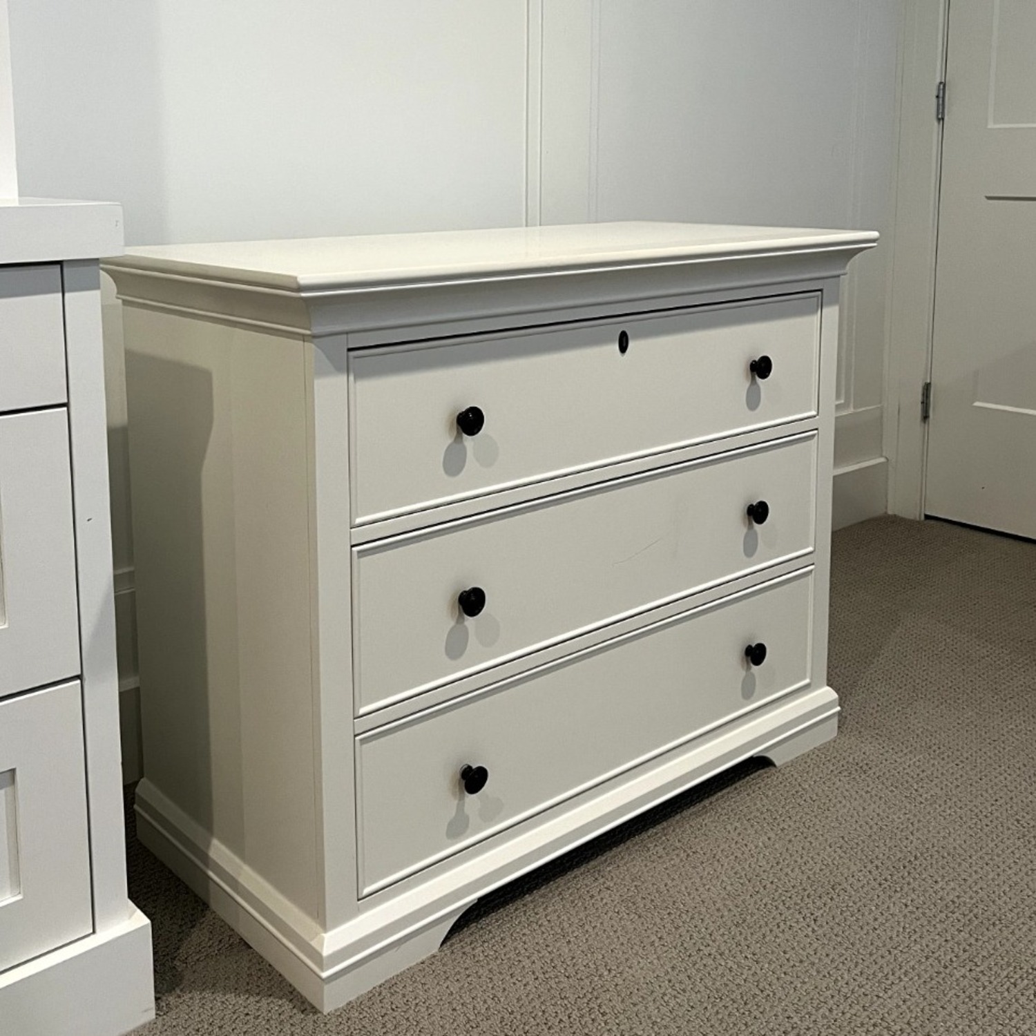 Pottery Barn Kids Larkin White Wood Dresser - image-2