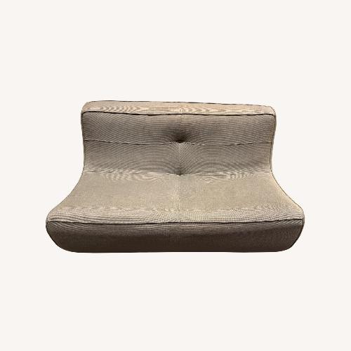 Used Della Robbia Light Gray Fabric 2 Seater Sofa for sale on AptDeco