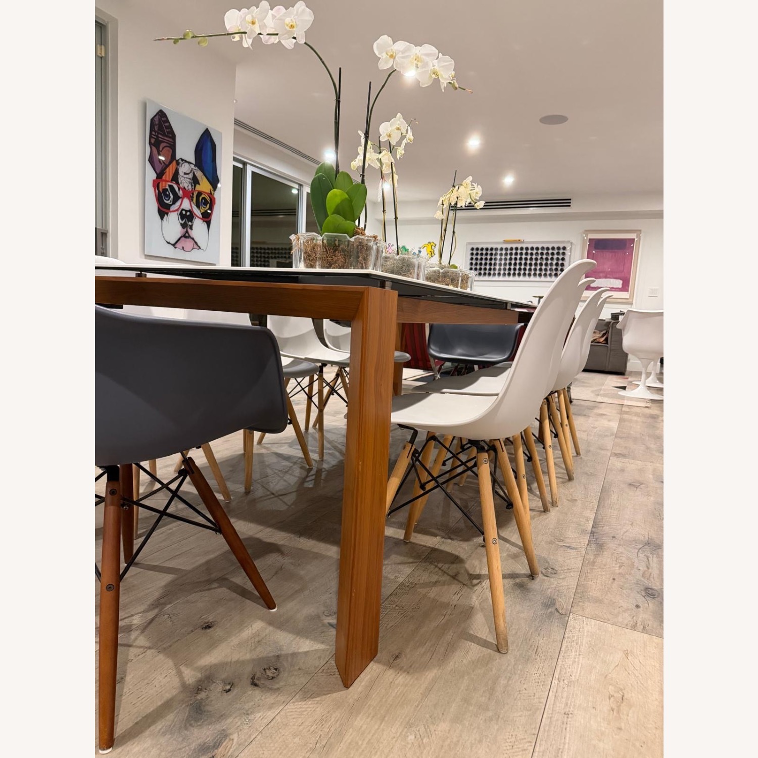 Calligaris White Marble Dining Table - image-6