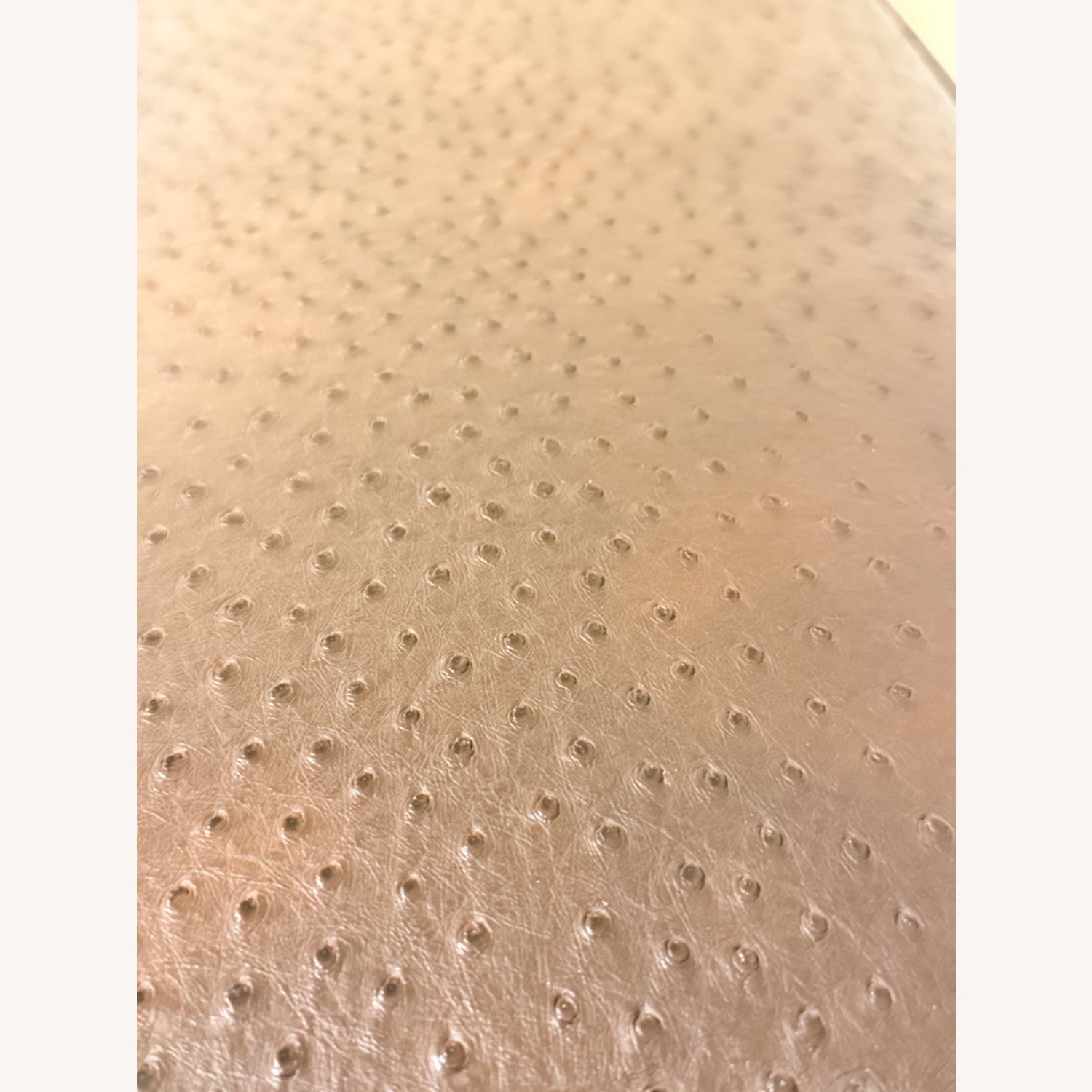 Vintage/Antique Dark Brown Ottoman - image-3