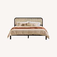 Bed Bath & Beyond Boho/Cane Bed Frame