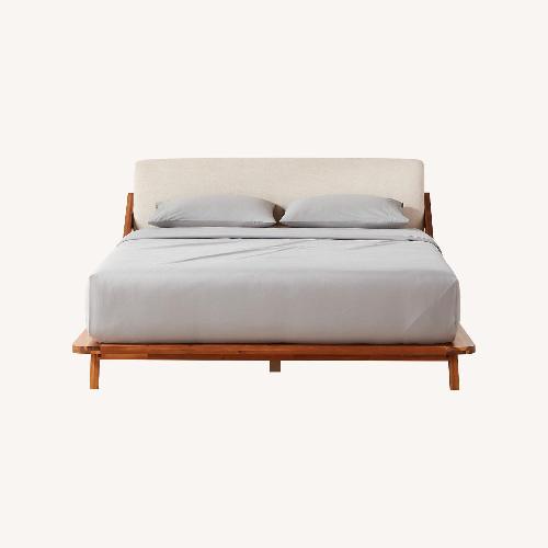 Used CB2 White Headboard for sale on AptDeco