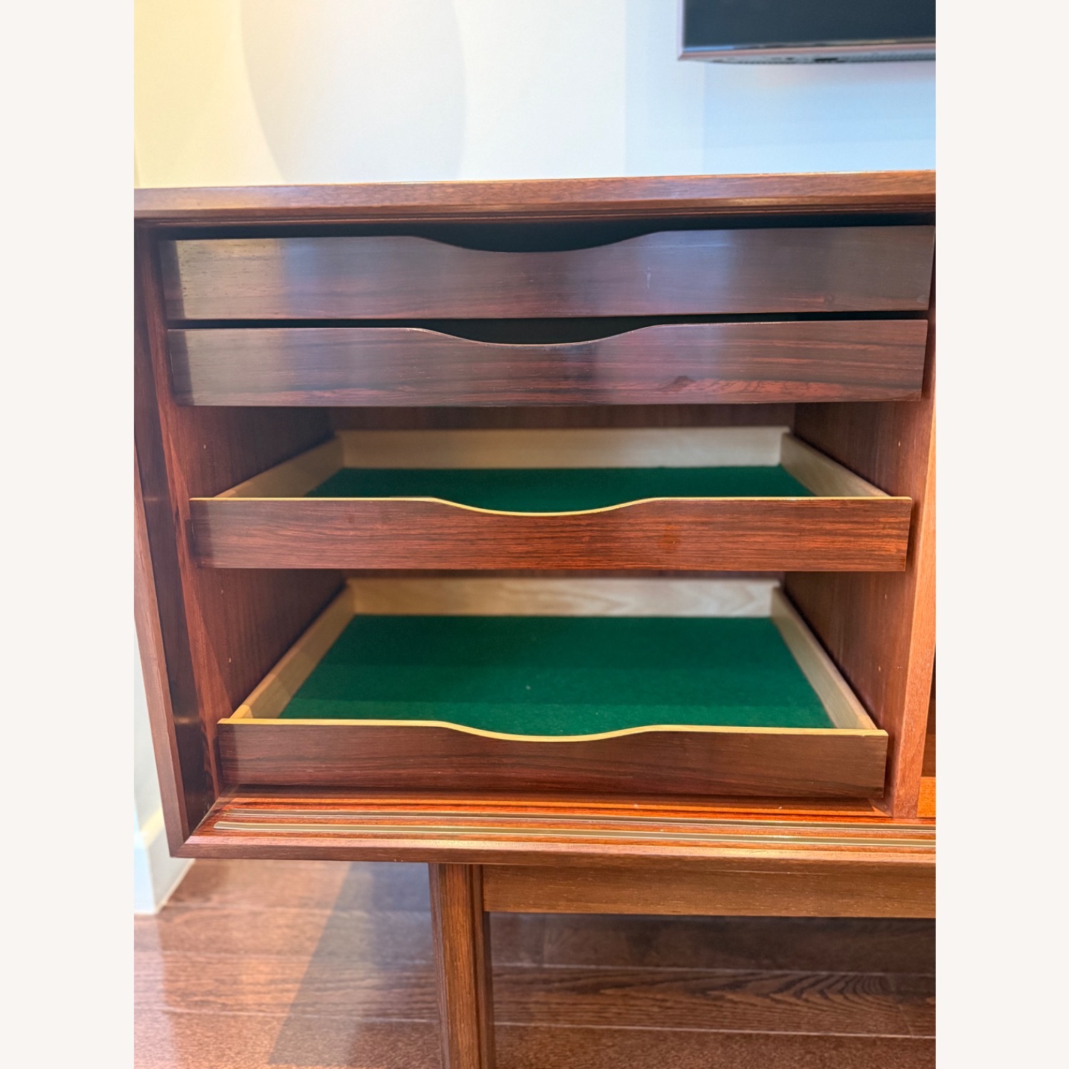 Danish Modern Credenza and Media Cabinet - image-3