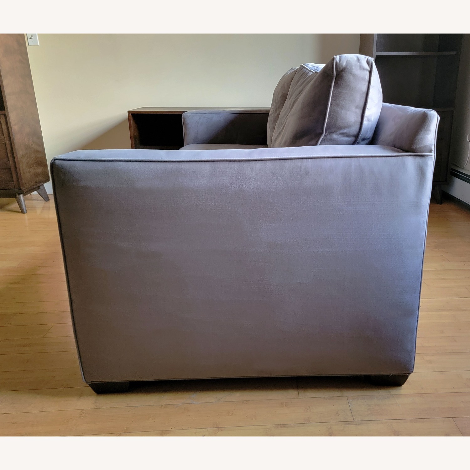 Crate & Barrel Davis Gray Queen Sleeper - image-3