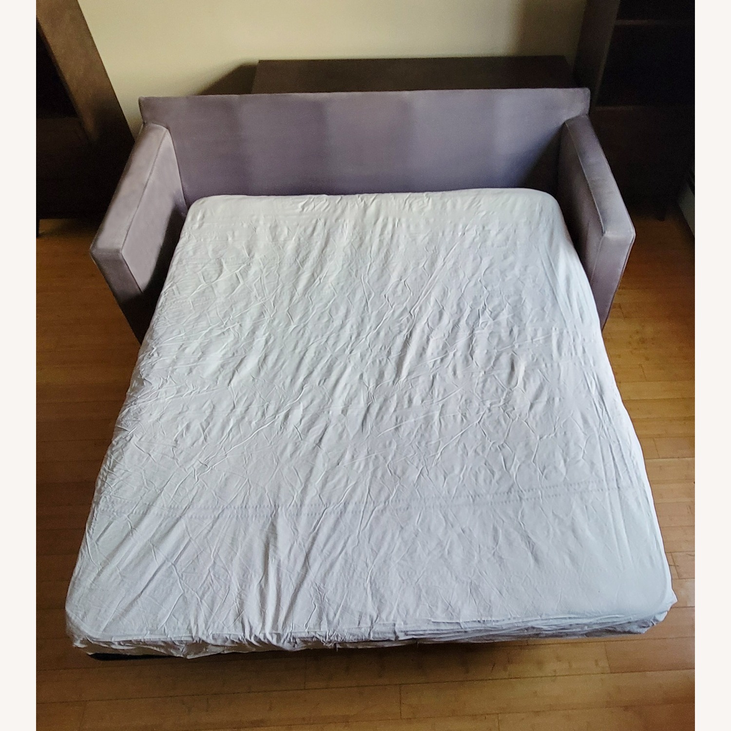 Crate & Barrel Davis Gray Queen Sleeper - image-6