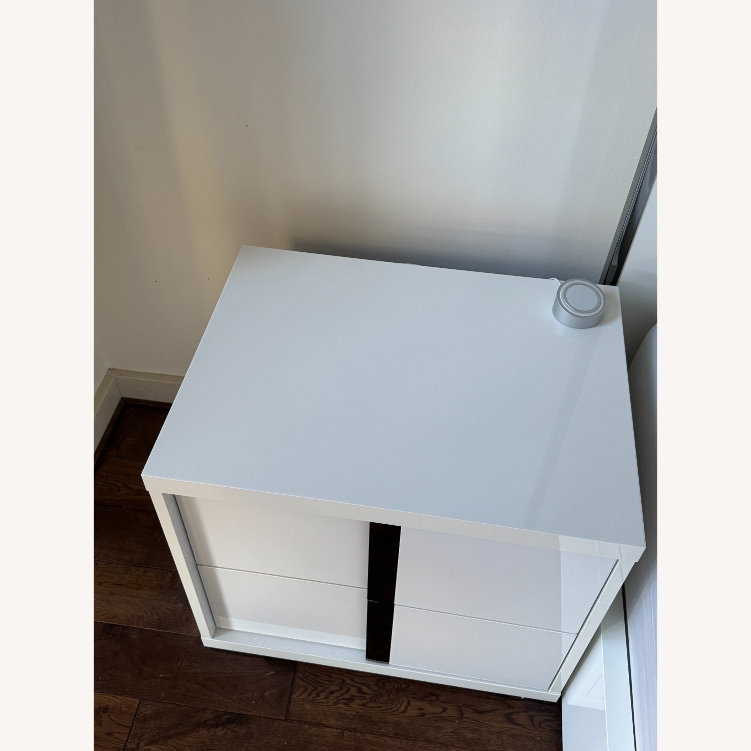 J&M Furniture Modern White Nightstands 2 - image-3