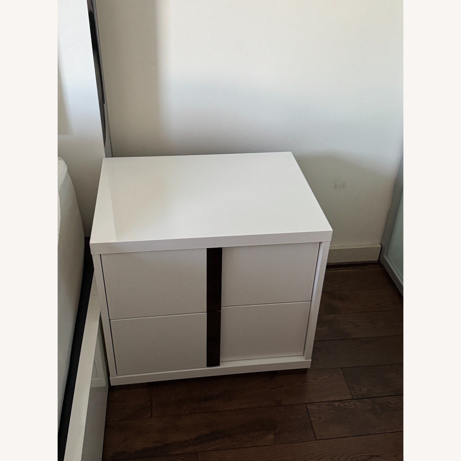 J&M Furniture Modern White Nightstands 2 - image-4
