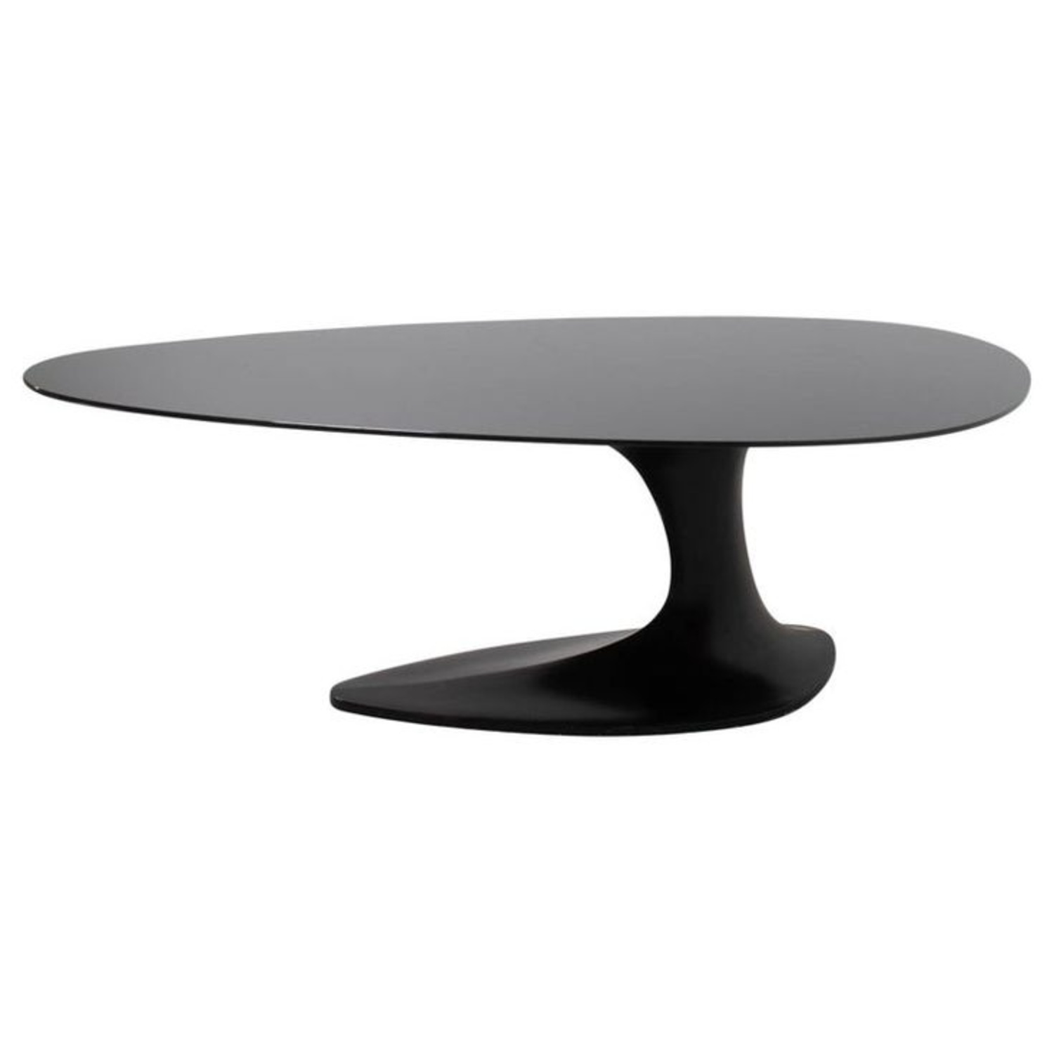 Roche Bobois Black Dining Table + Six Chairs - image-0