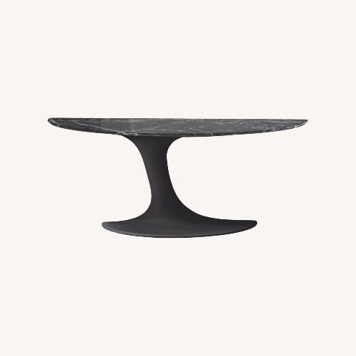 Used Roche Bobois Speed Up Black Glass Console for sale on AptDeco