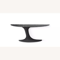 Roche Bobois Speed Up Black Glass Console
