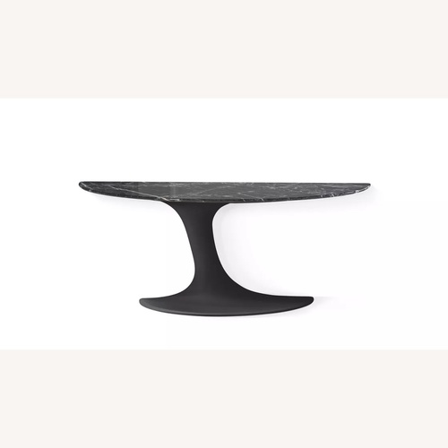 Used Roche Bobois Speed Up Black Glass Console for sale on AptDeco