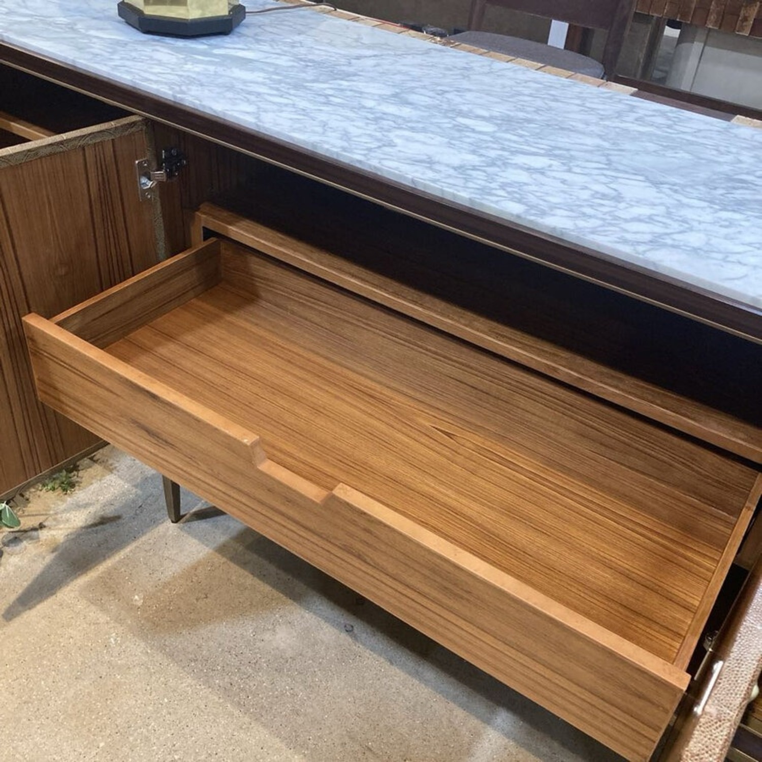 Sarried Palisade Shagreen Credenza Buffet - image-7