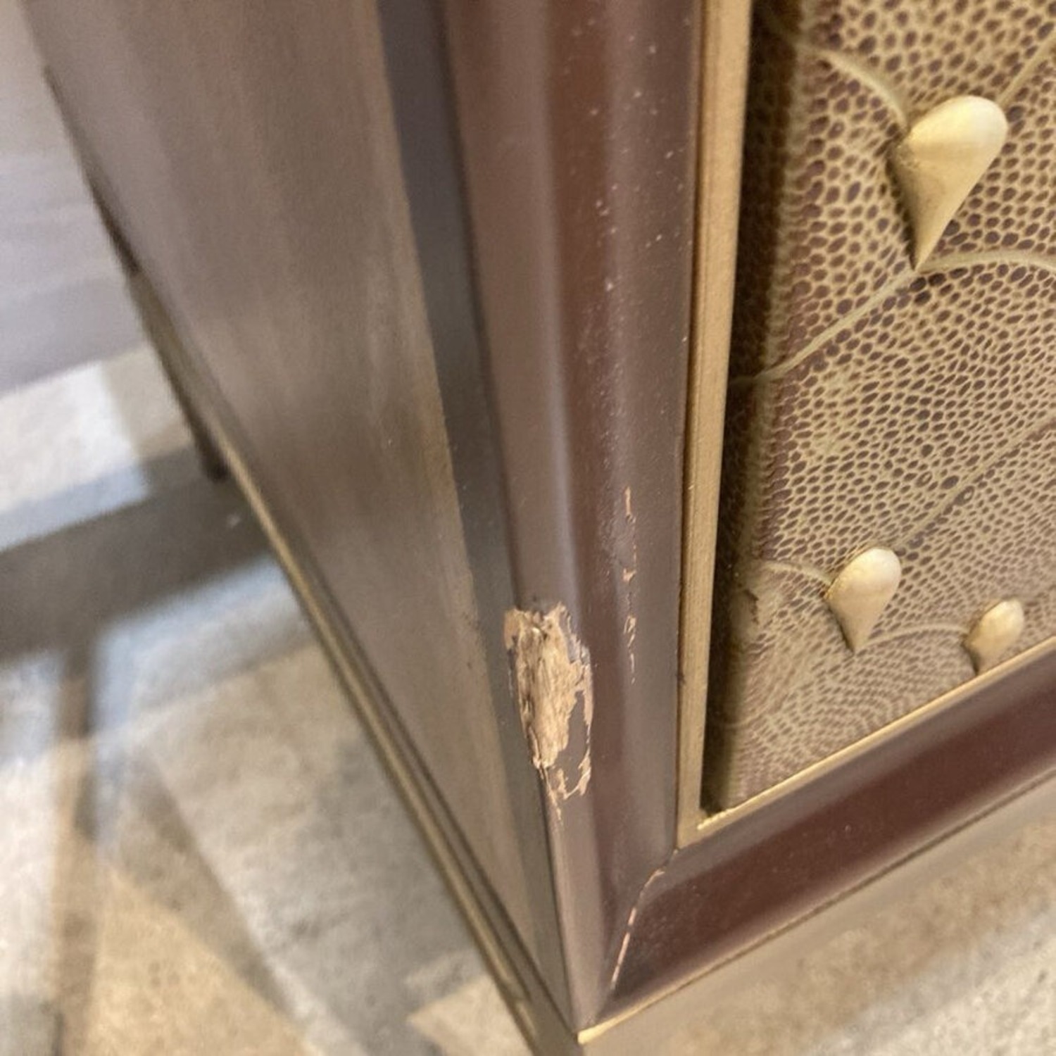 Sarried Palisade Shagreen Credenza Buffet - image-9