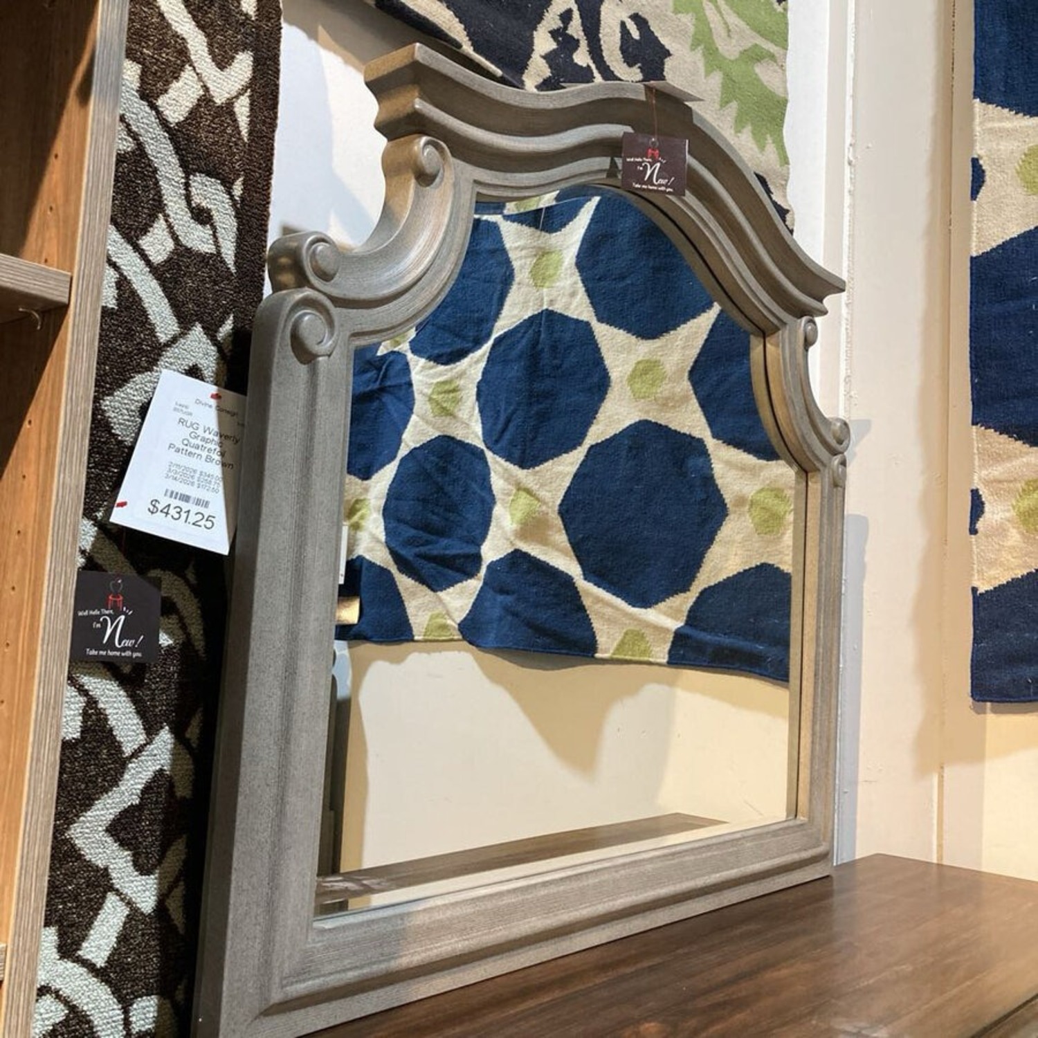 Ashley Lodenbay Two-Tone 7-Drawer Dresser with Mirror - image-3