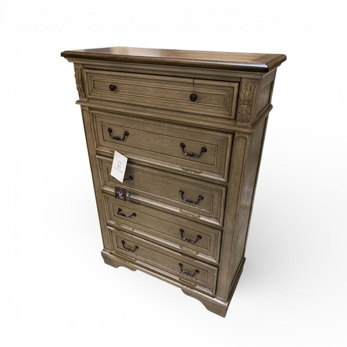 Used Ashley Lodenbay Two Tone 5-Drawer Dresser for sale on AptDeco